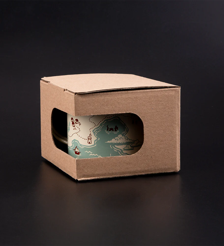 Adventure Map Enamel Mug - Image 4