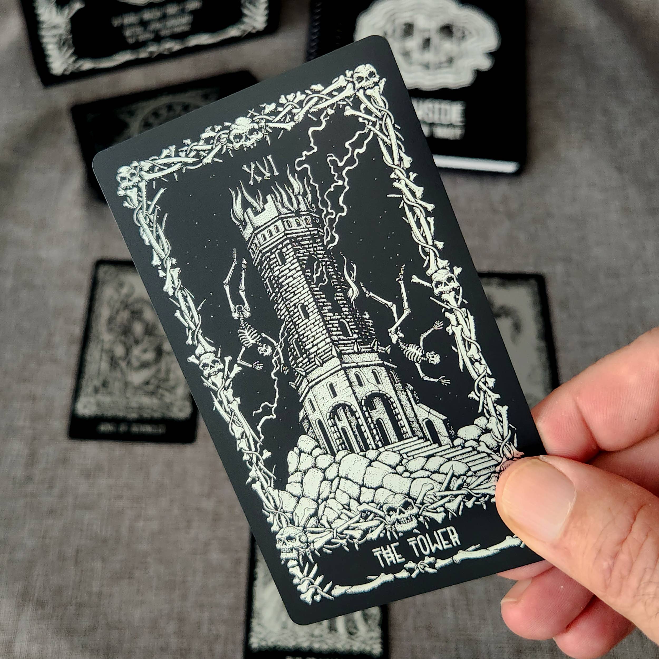 Darkside Skeleton Tarot Cards Deck Premium Edition - Image 4