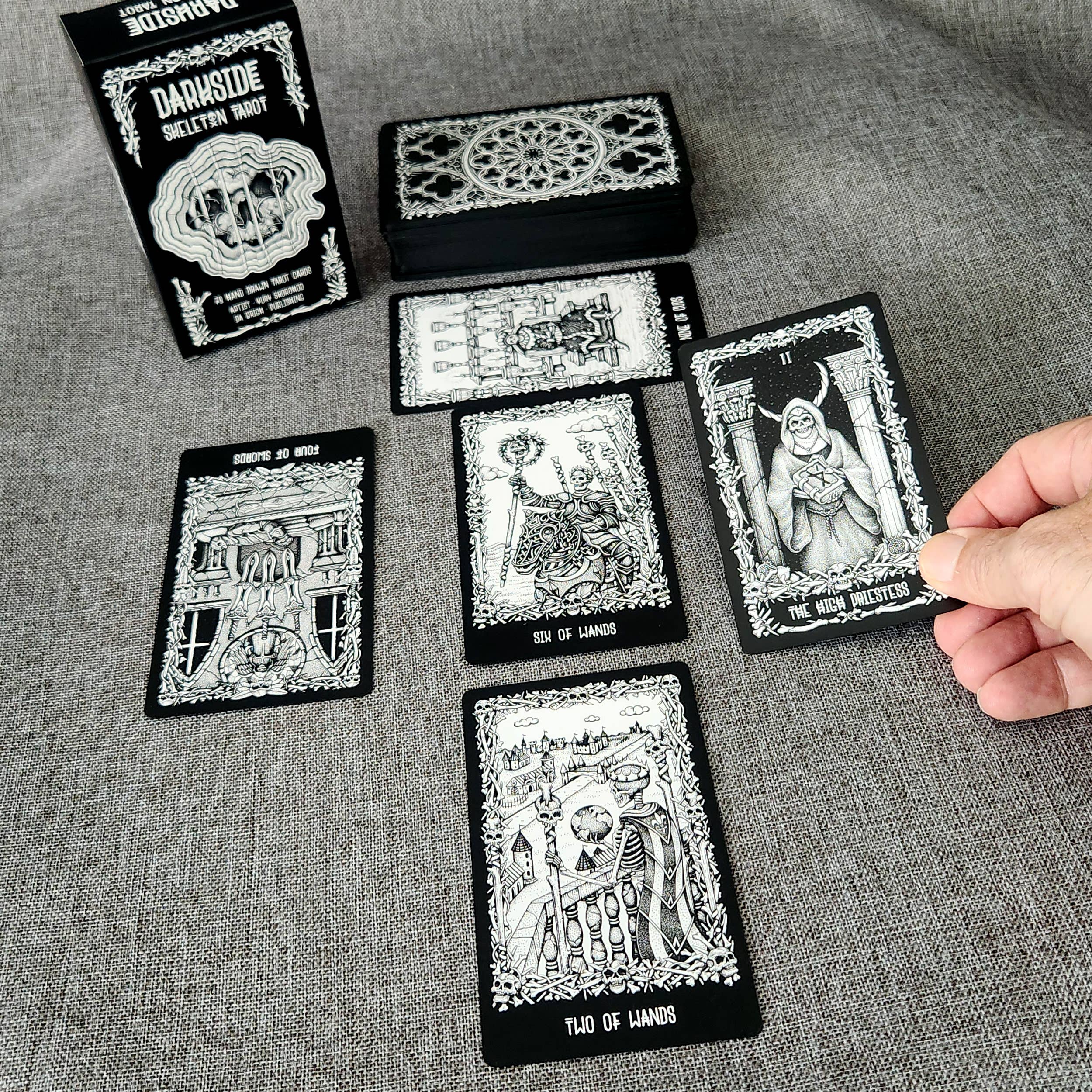 Darkside Skeleton Tarot Cards Deck - Image 4