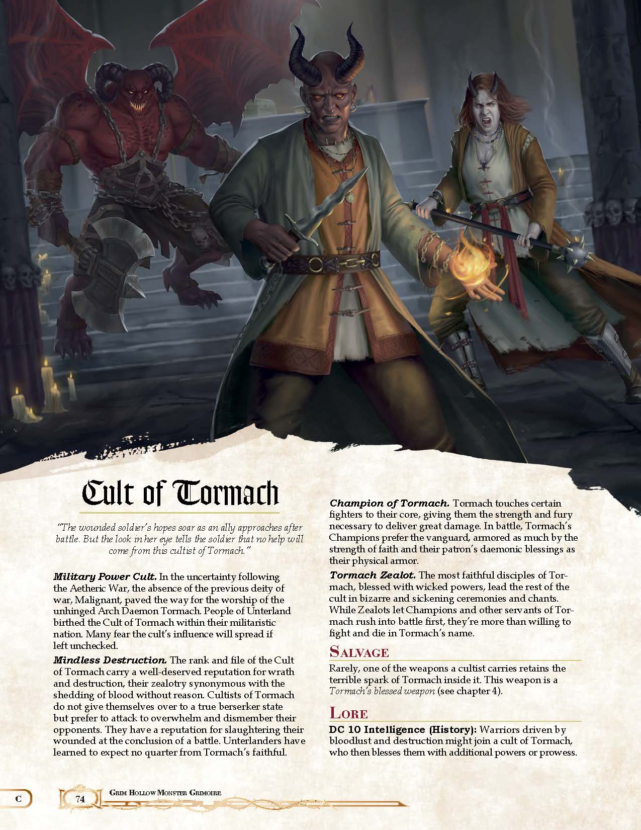 Grim Hollow: The Monster Grimoire - Image 7