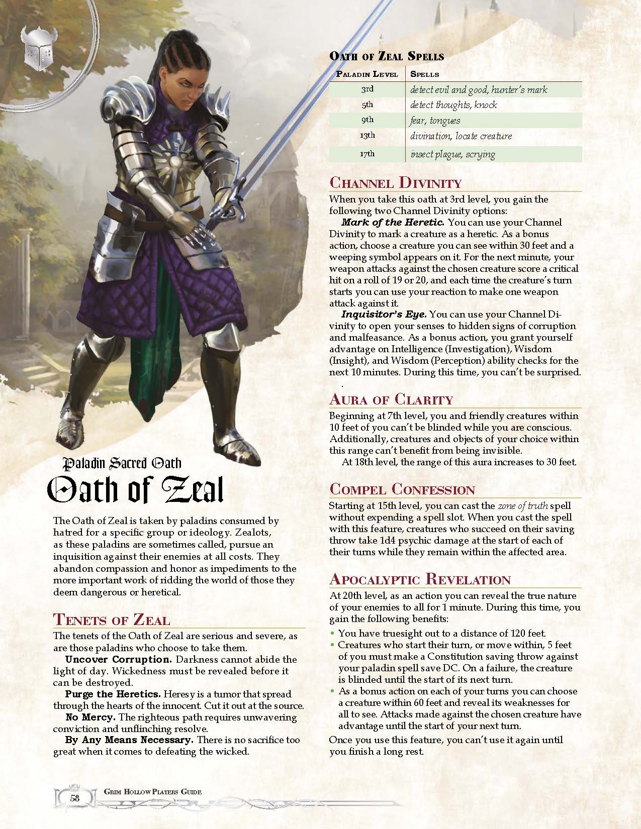 Grim Hollow: The Players Guide - Image 6