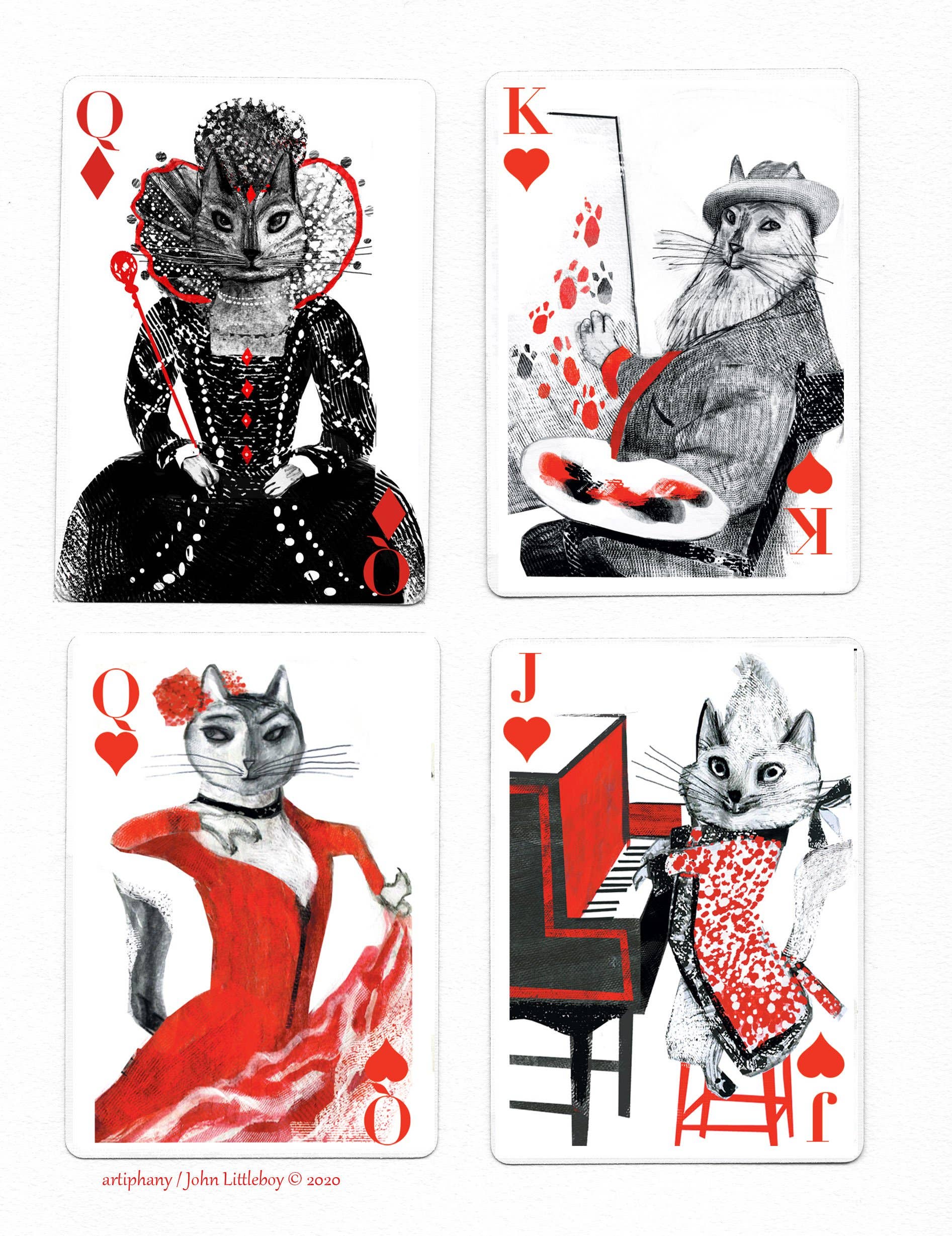 Kitten Club Playing Cards - Image 10