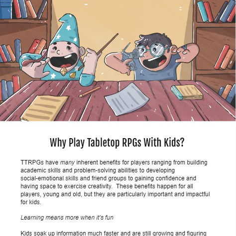 Making a Tabletop RPG for Your Particular Kid - Image 2