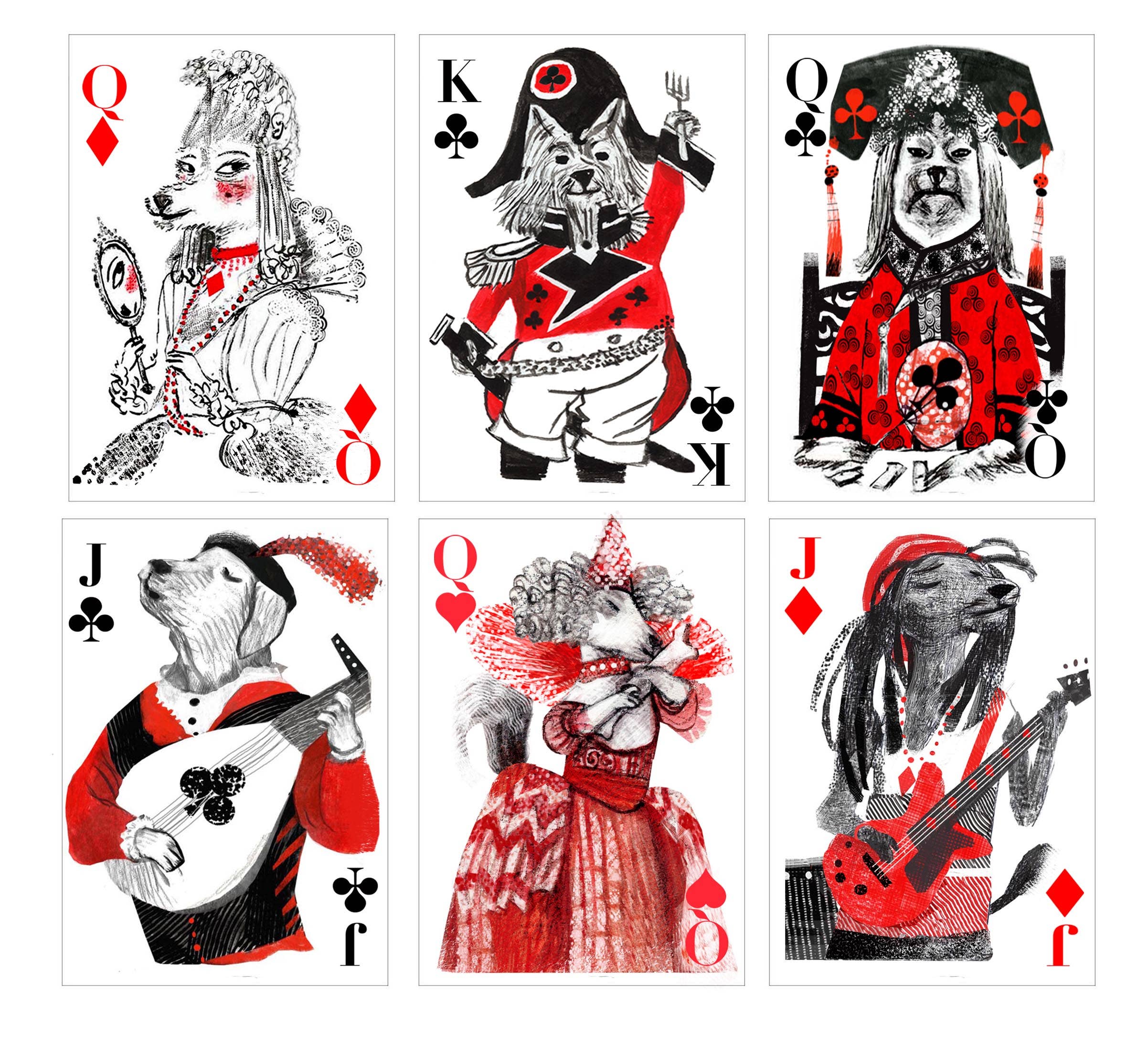 Pack of Dogs Playing Cards - Image 5