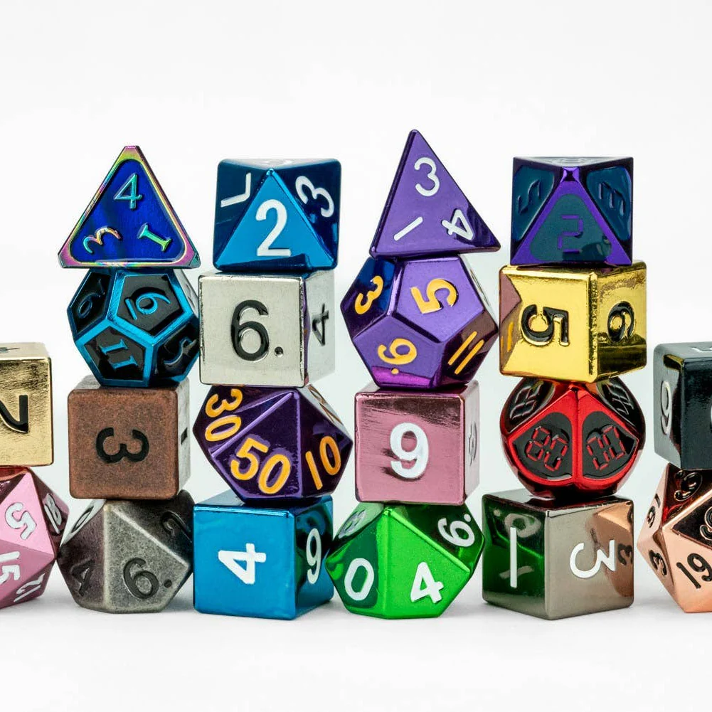 Pound of Metal Polyhedral Dice - Image 3