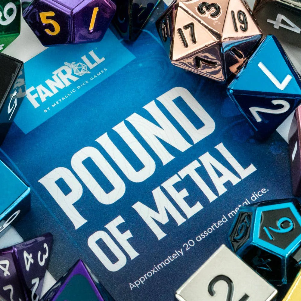 Pound of Metal Polyhedral Dice - Image 4