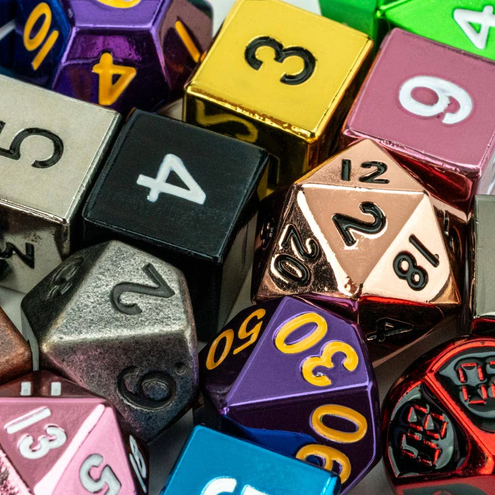 Pound of Metal Polyhedral Dice - Image 5