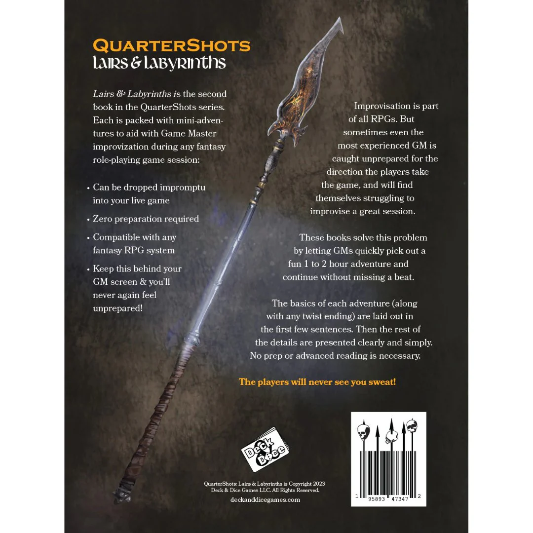 QuarterShots: Lairs & Labyrinths - Image 3