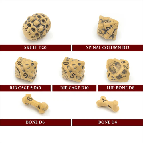 Skull & Bone Dice Set [SCRATCH & DENT] - Image 4