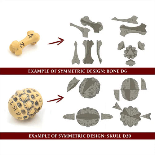 Skull & Bone Dice Set [SCRATCH & DENT] - Image 6