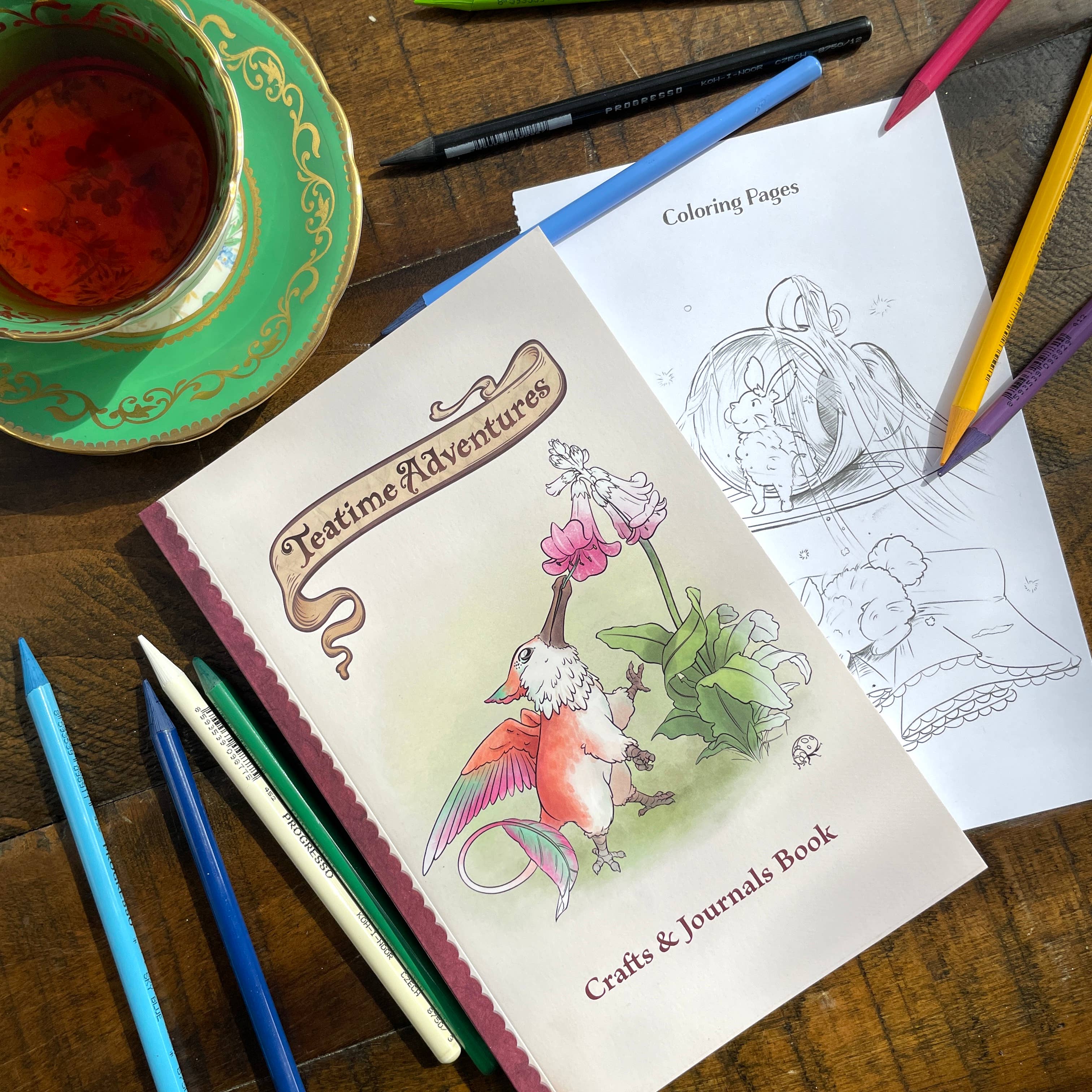 Teatime Adventures: Crafts & Journals Book - Image 2