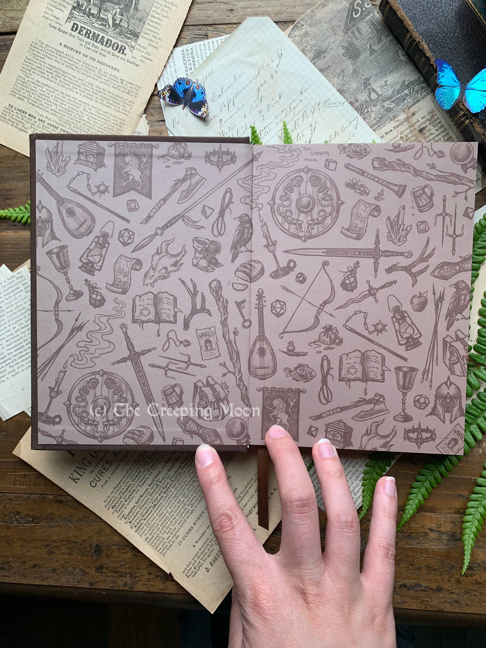 The Wanderer - Premium Dot Grid Journal Notebook - Image 8